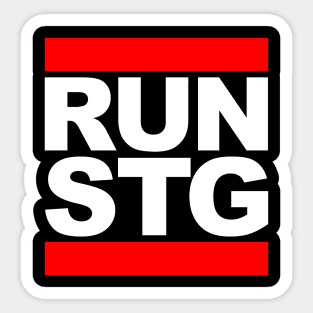 Shmups Gamer - Run STG Sticker